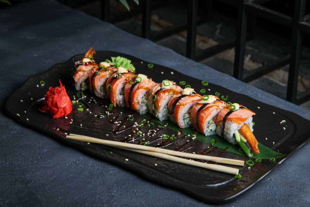 Red Draqon roll
