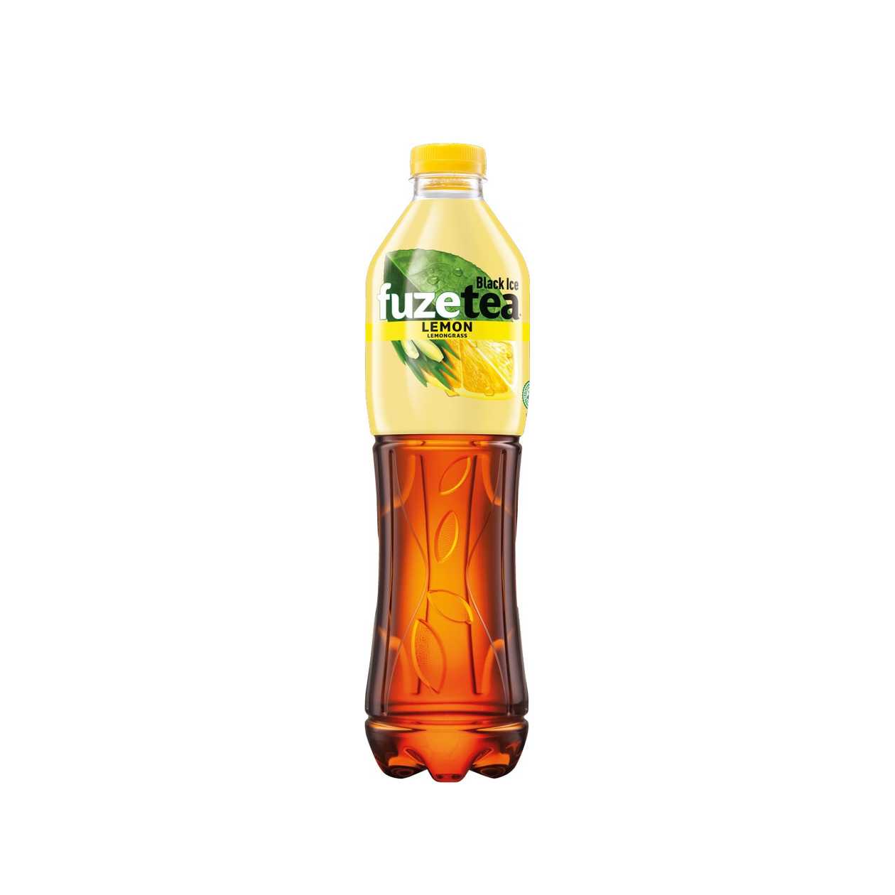 Negazuotas citrusų skonio gėrimas FUZE TEA, su citrinžole ir juodosios arbatos ekstraktu 1,5l