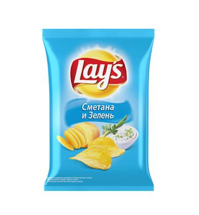 Lays smetan göyərti 140 gr