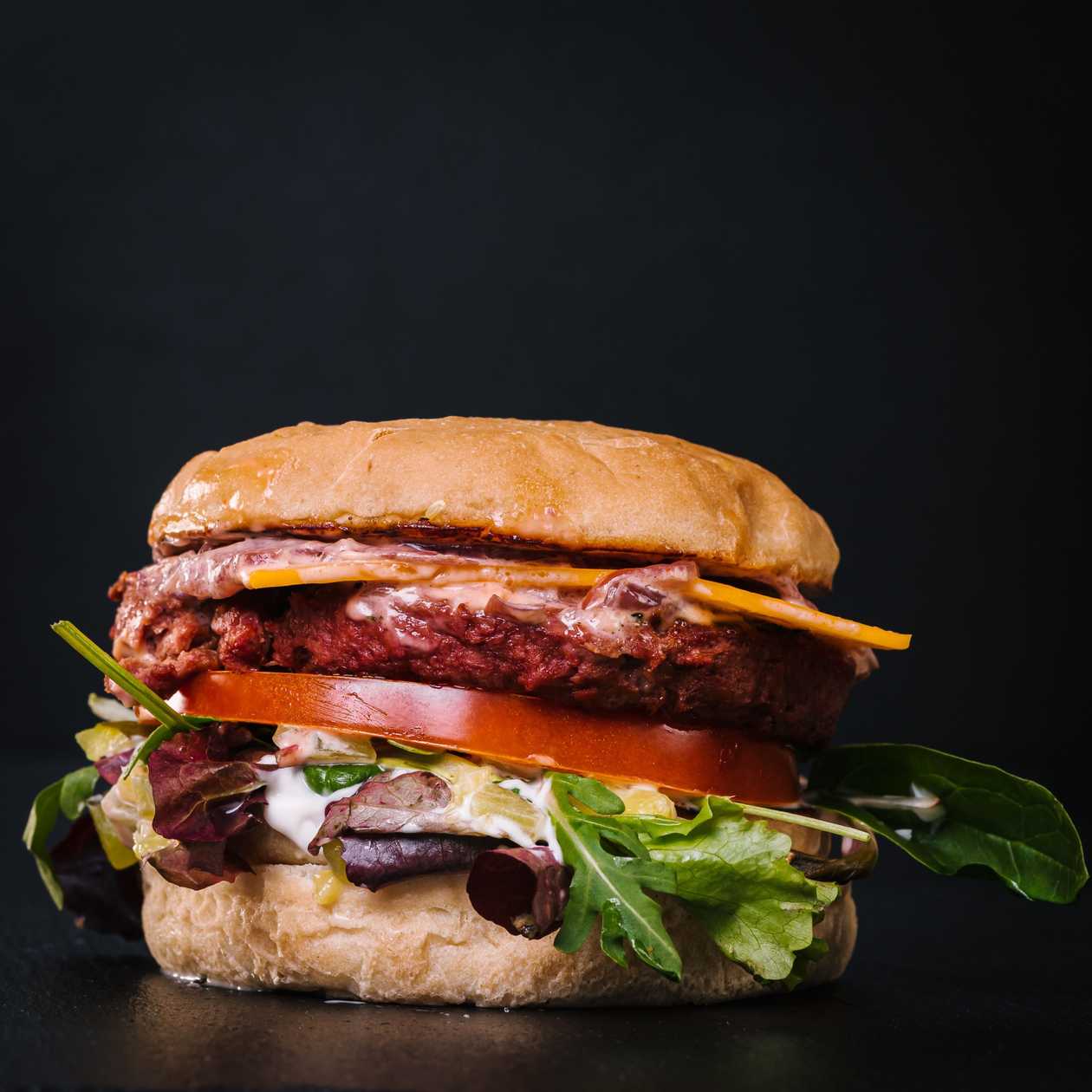 Vegetarian burger