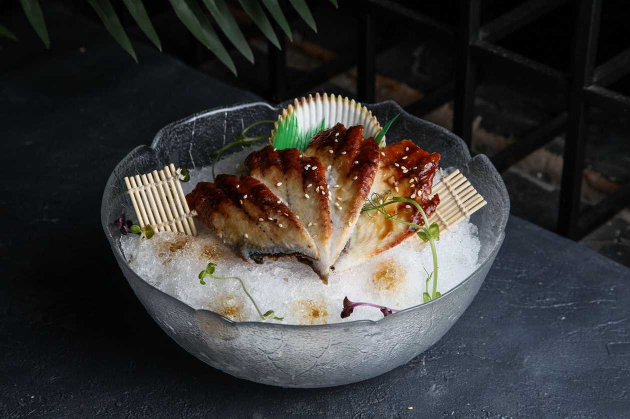 Unagi sashimi
