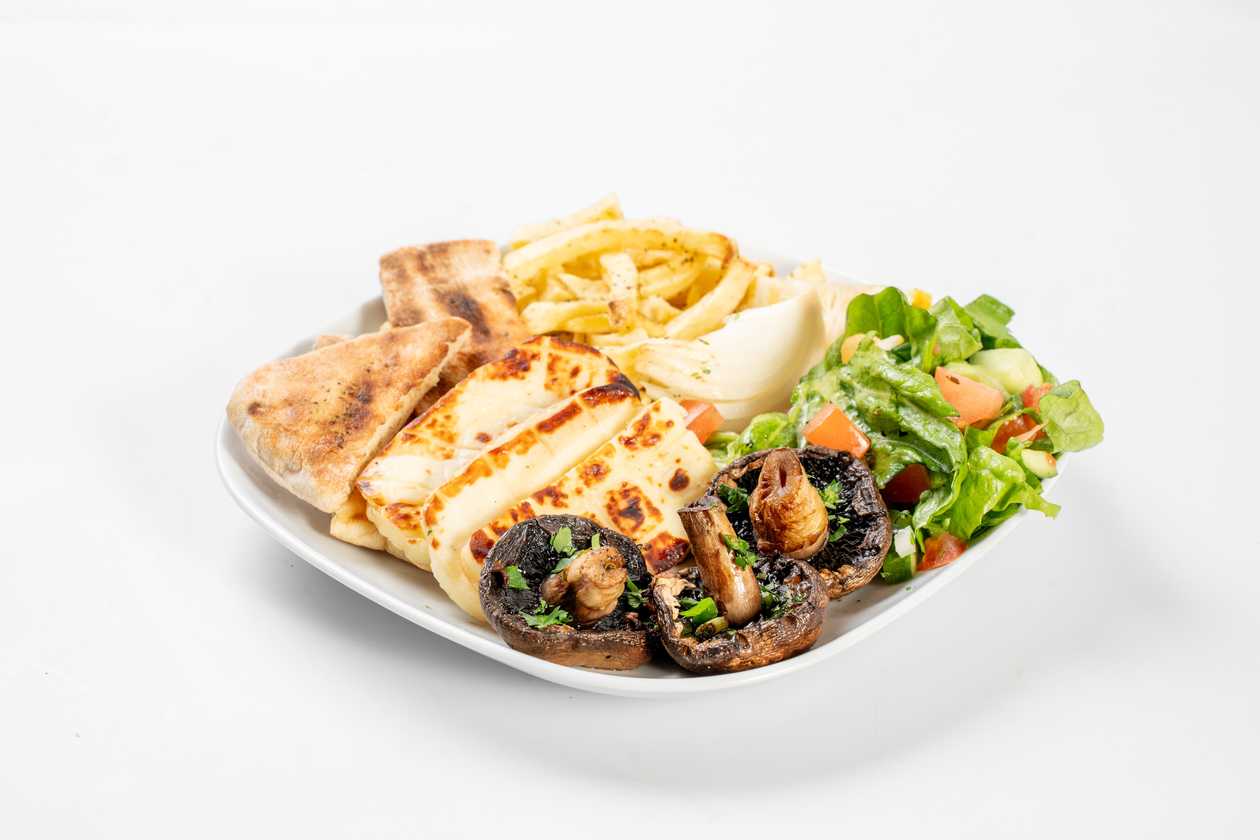 Χαλλούμι Μανιτάρι Μερίδα