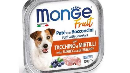 Monge dog pate turkey&blueberry