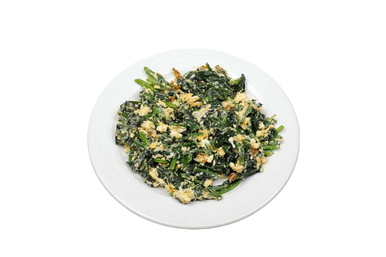 Σπανάκι Με Αυγά