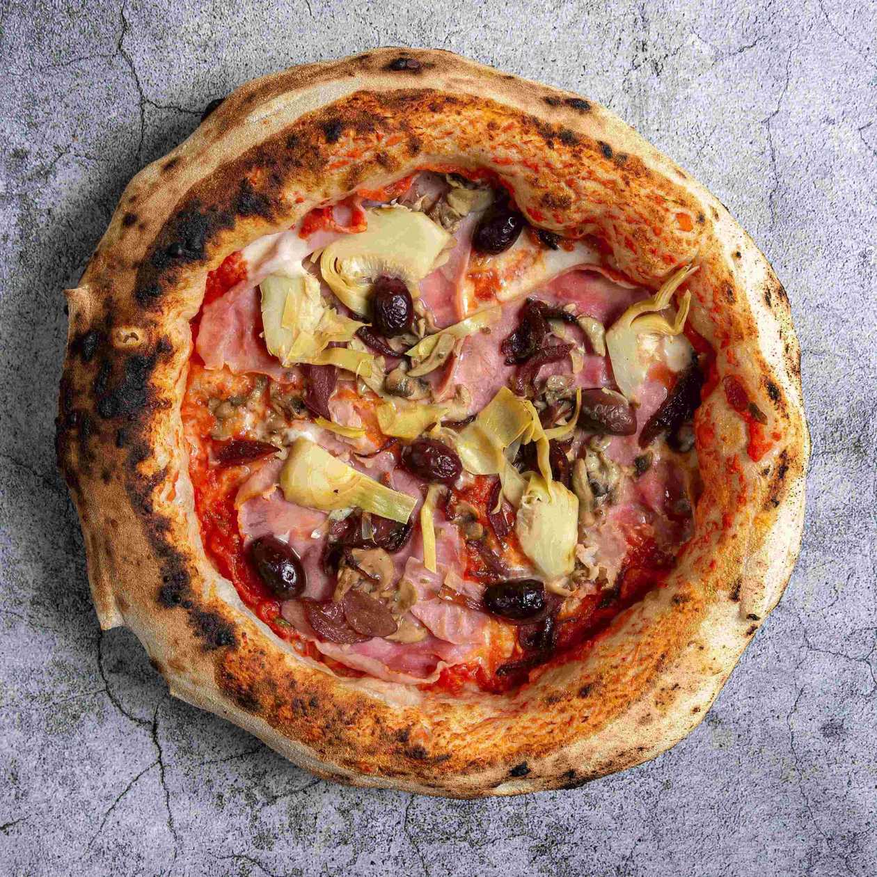 Pizza Capriciosa a la Vegan