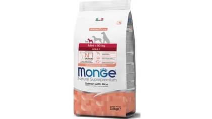 Monge dog adult mini salmon&rice
