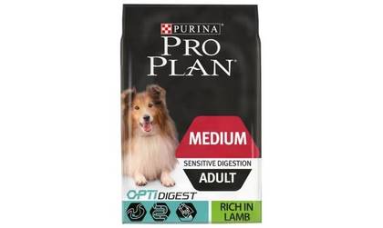 Pro plan medium adult dog lamb