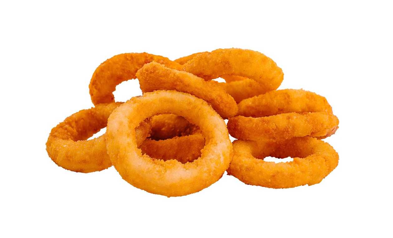 Crispy onion rings