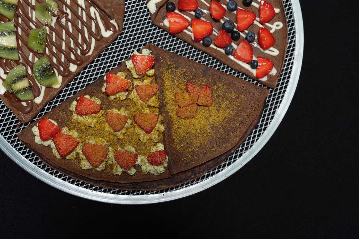Crepe Pistacchio