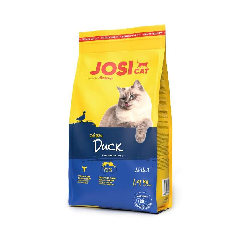 Cat Food – JosiCat Crispy Duck, 1,9 kg