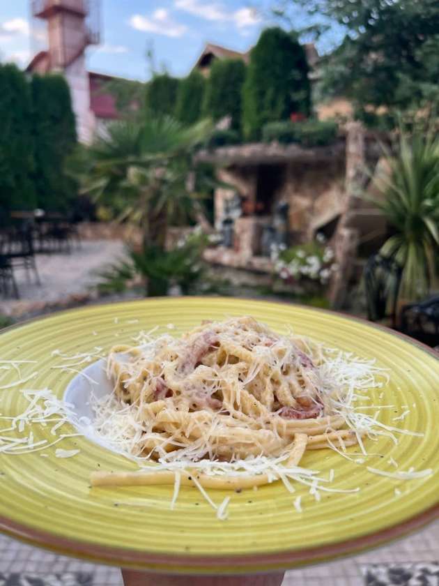 Carbonara in stil original