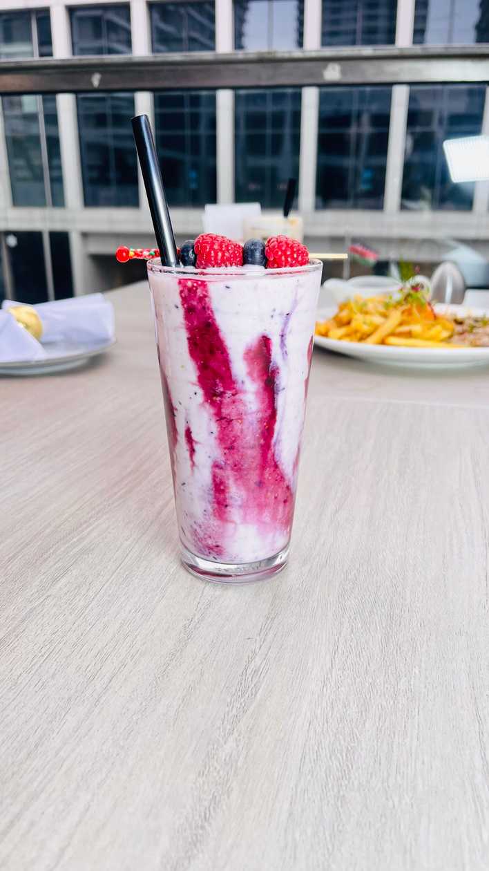 Mixed berries smoothie