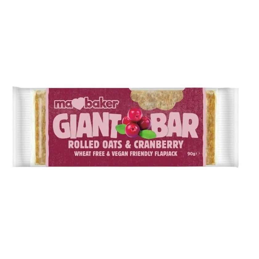 Oat bar with cranberries