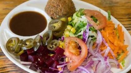 Menu - Kebab salad