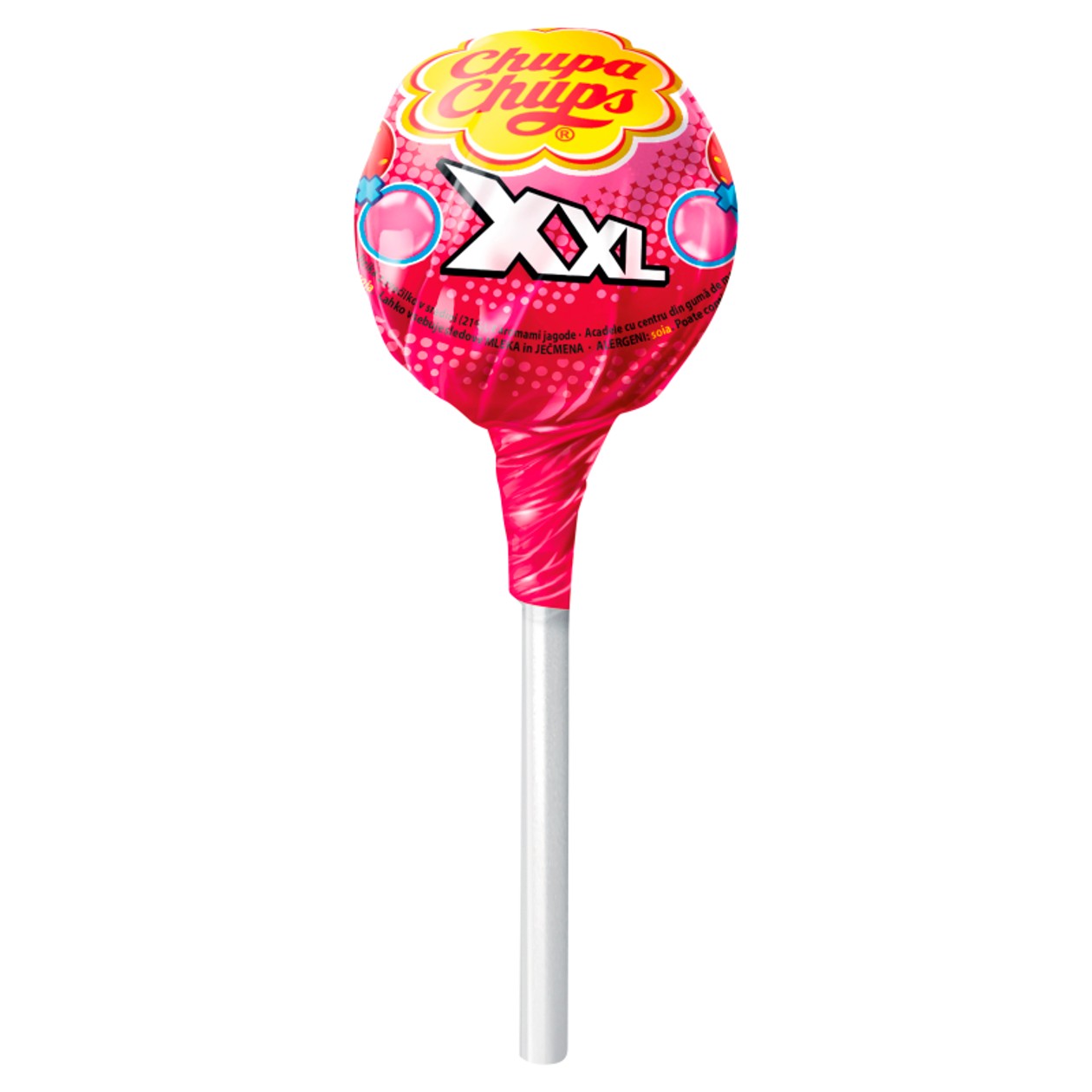 Chupa Chups Xxl Lízátko Se Žvýkačkou Uvnitř 29g