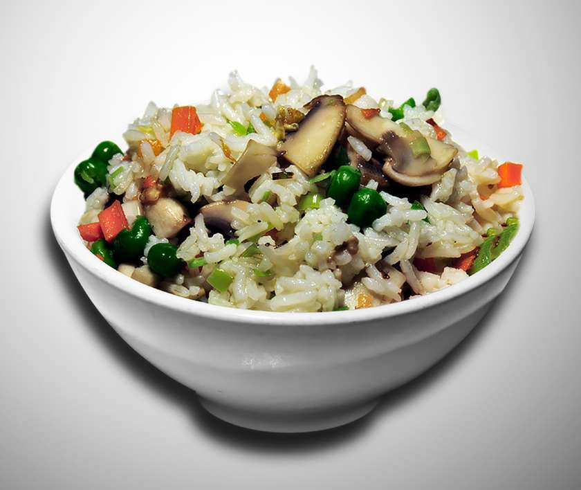 Rice with vegetables