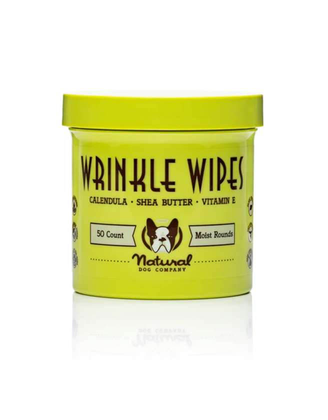 Natural Dog Wrinkle Wipes