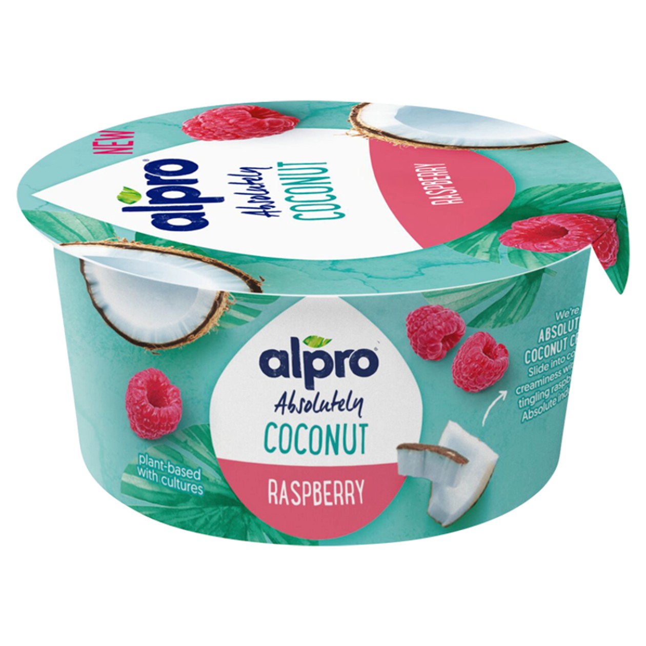 Alpro Kokosová Alternativa Jogurtu Malina 120g