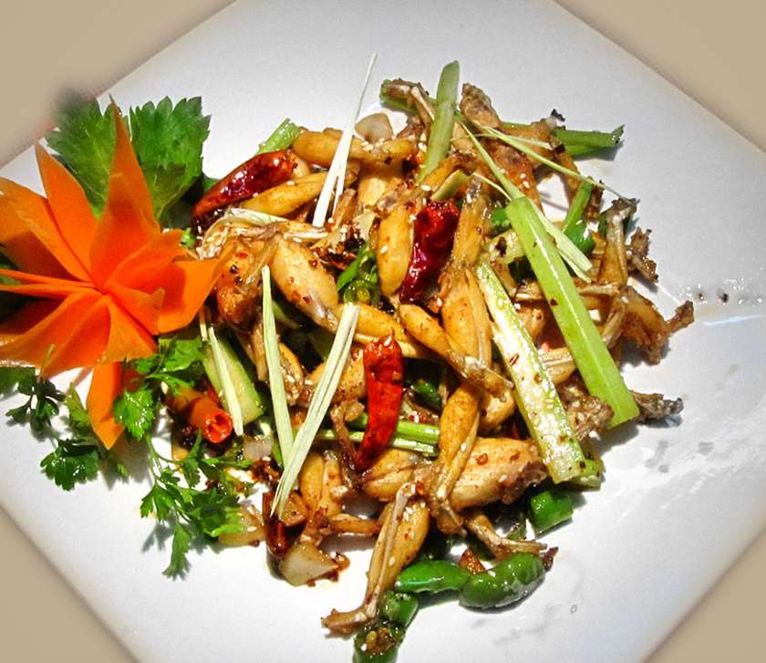 Gambian frogs legs