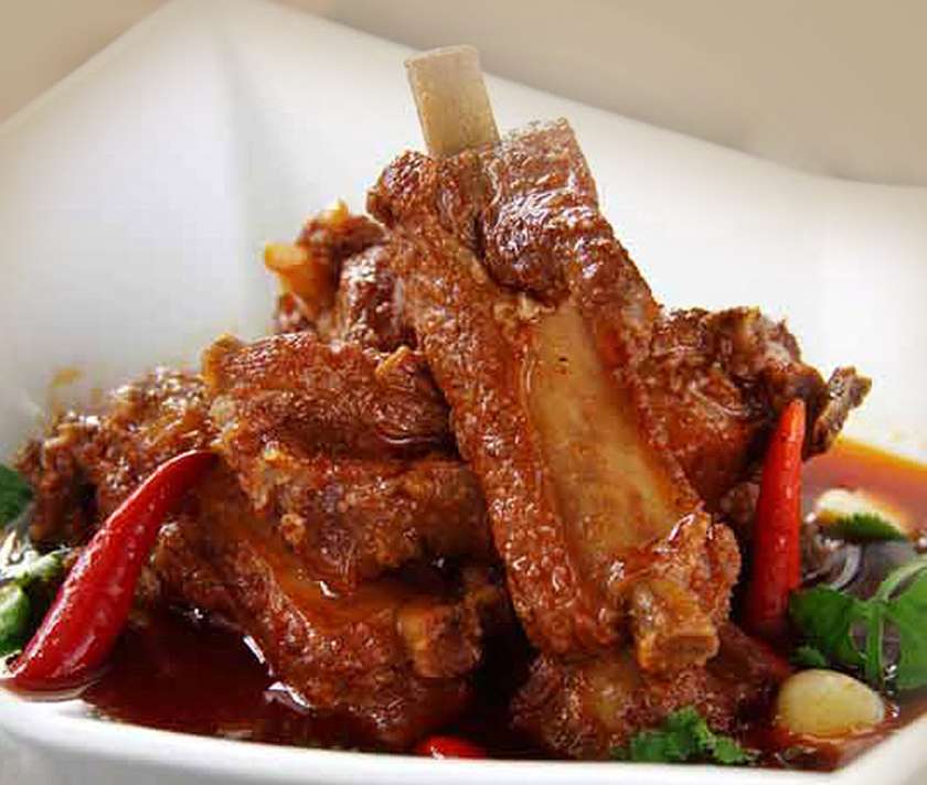 Gambian pork ribs