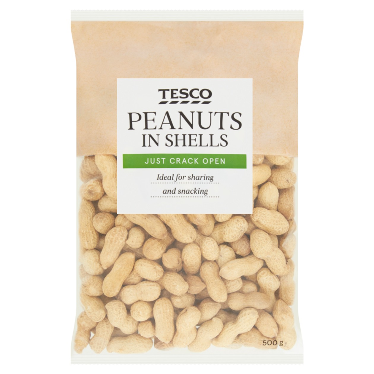 Tesco Arašídy Neloupané Pražené 500g