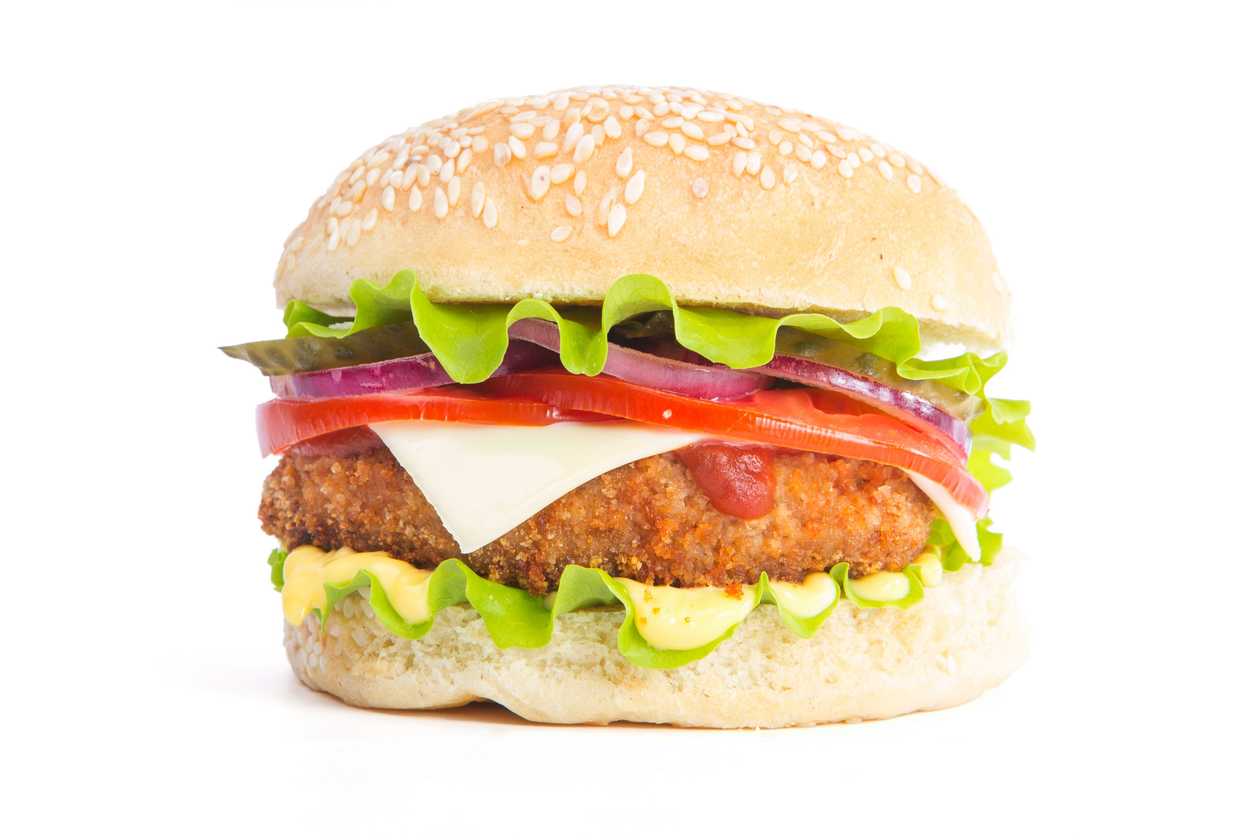 Syrový burger
