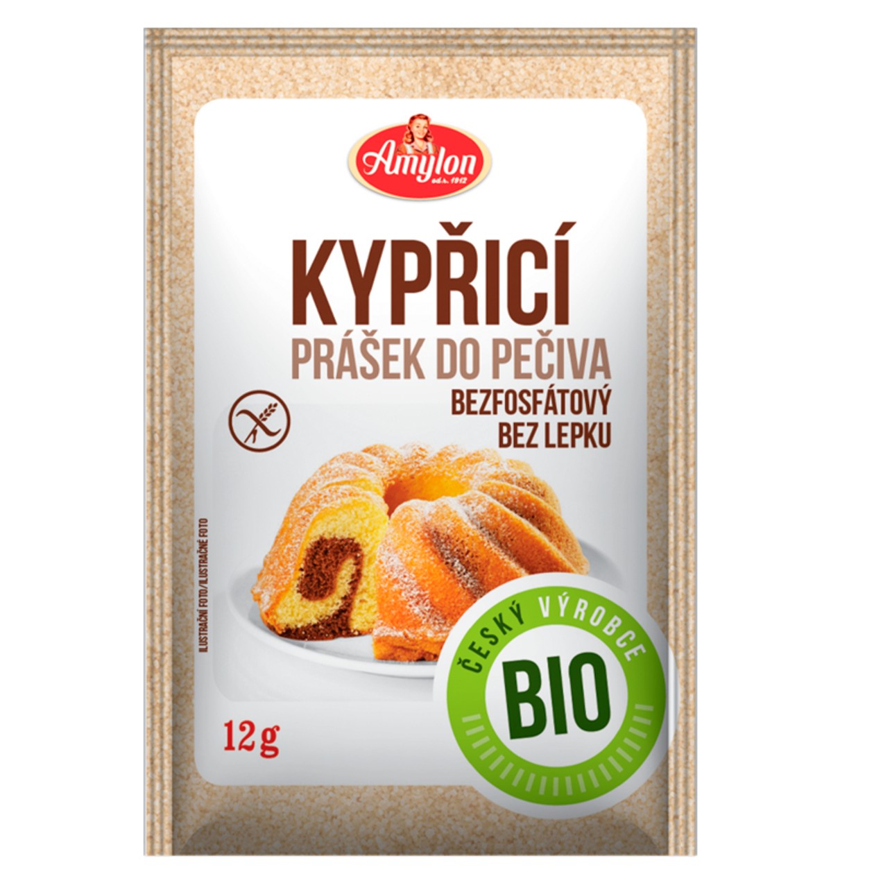 Bio Prášek Kypřící - Bez Lepku