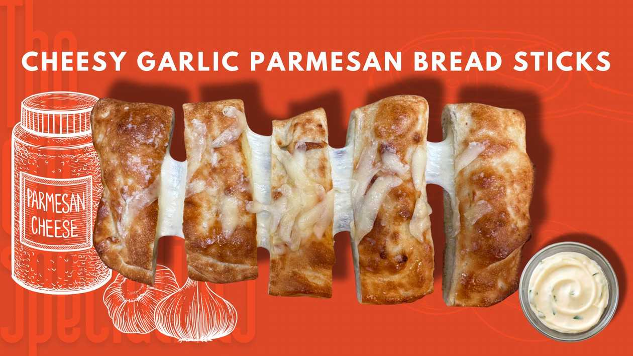Cheesy Garlic Parmesan Bread sticks 🧀🧄