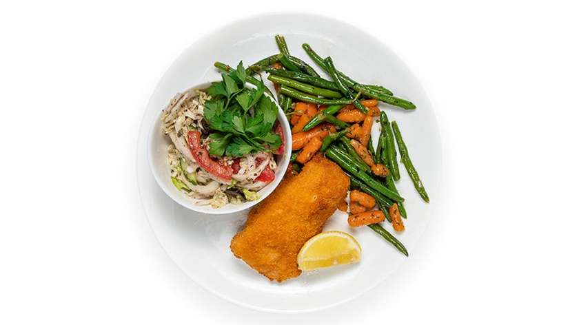 Menkės kepsnys džiuvėsėliuose