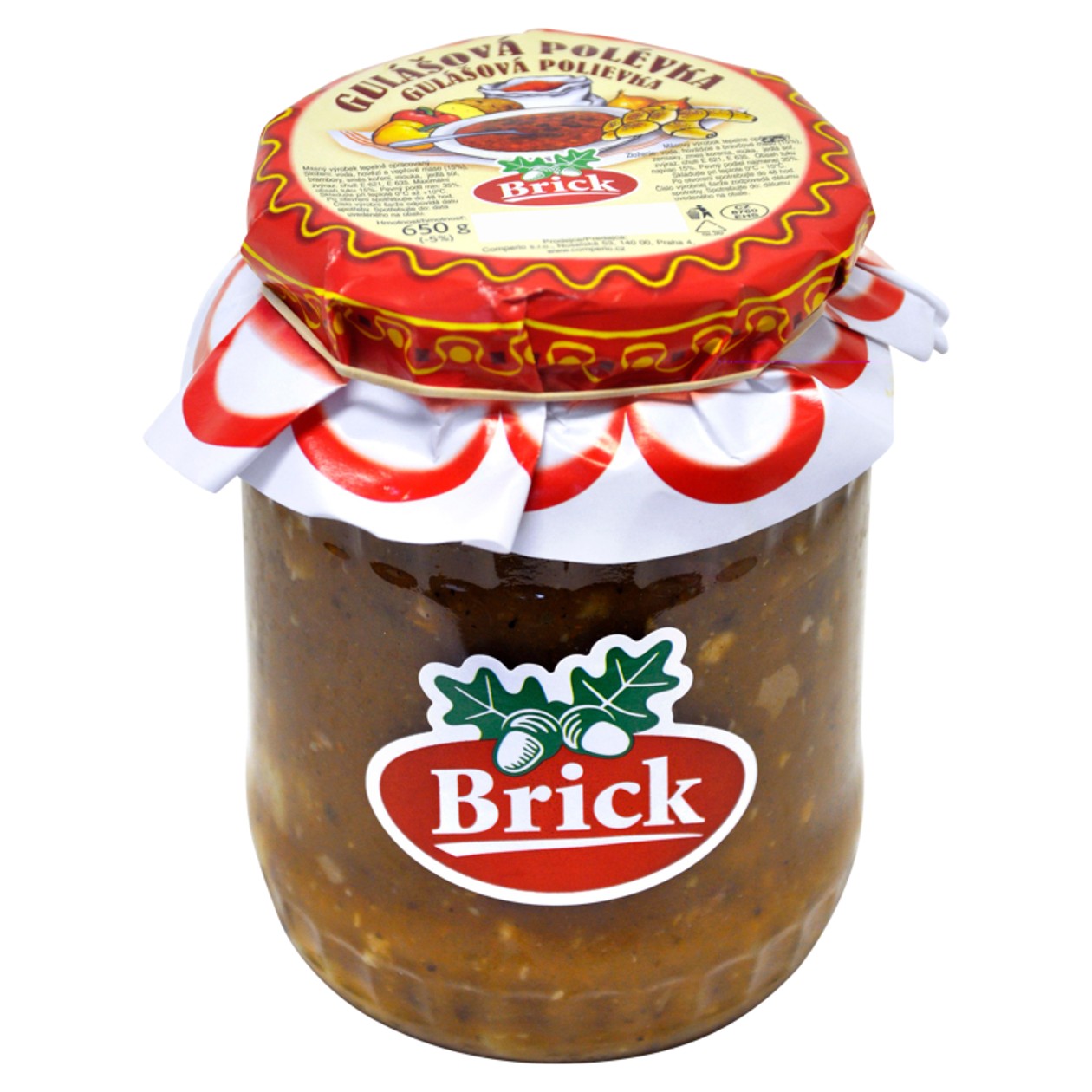 Brick gulášová Polévka 650g