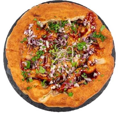Lángos bacon & BBQ