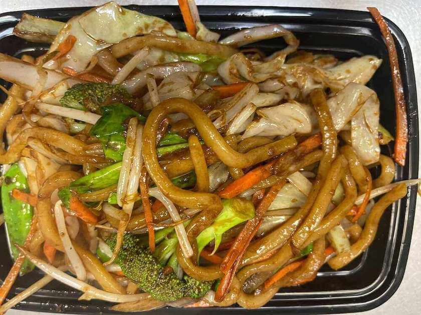 Vegetarian Udon Noodles