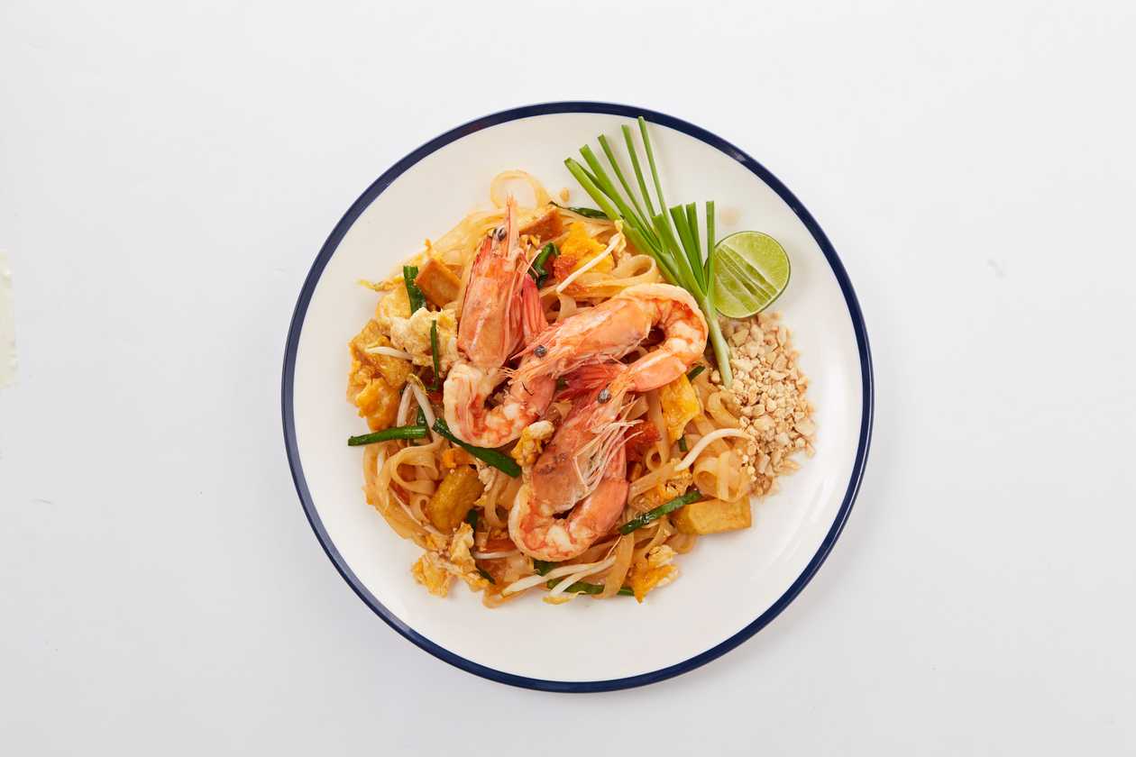 Pad Thai with Shrimps