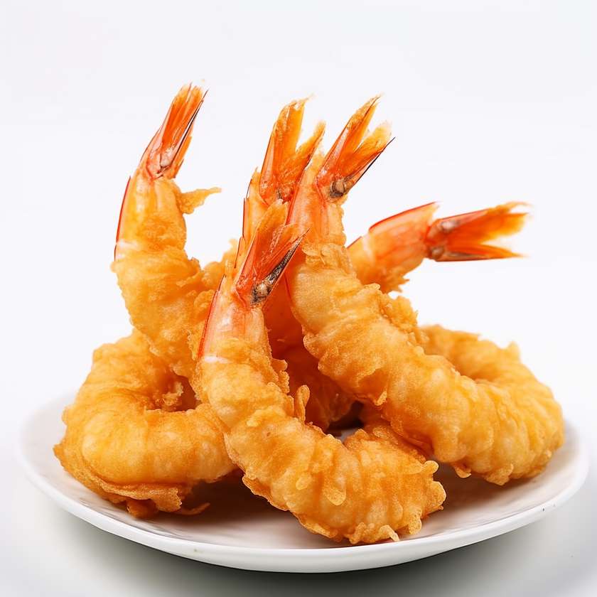 Fried prawns