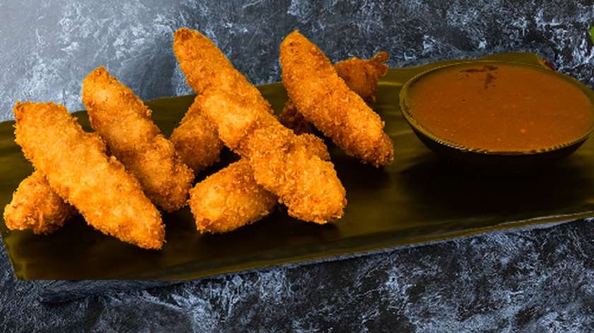 Crispy chicken with signature sauce (8 pcs)