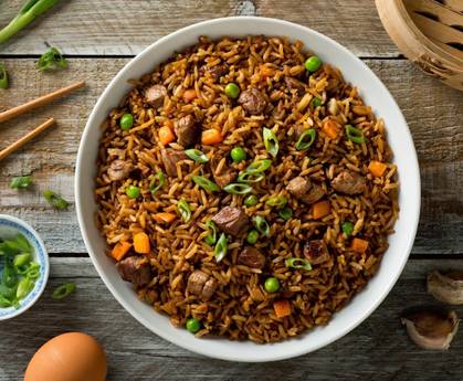 Fried Rice with Beef