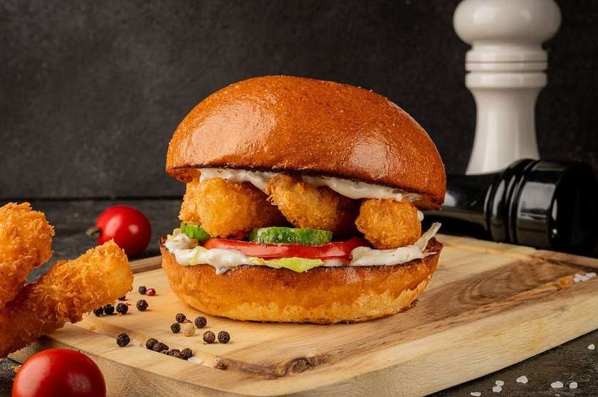 Бургер Seafood