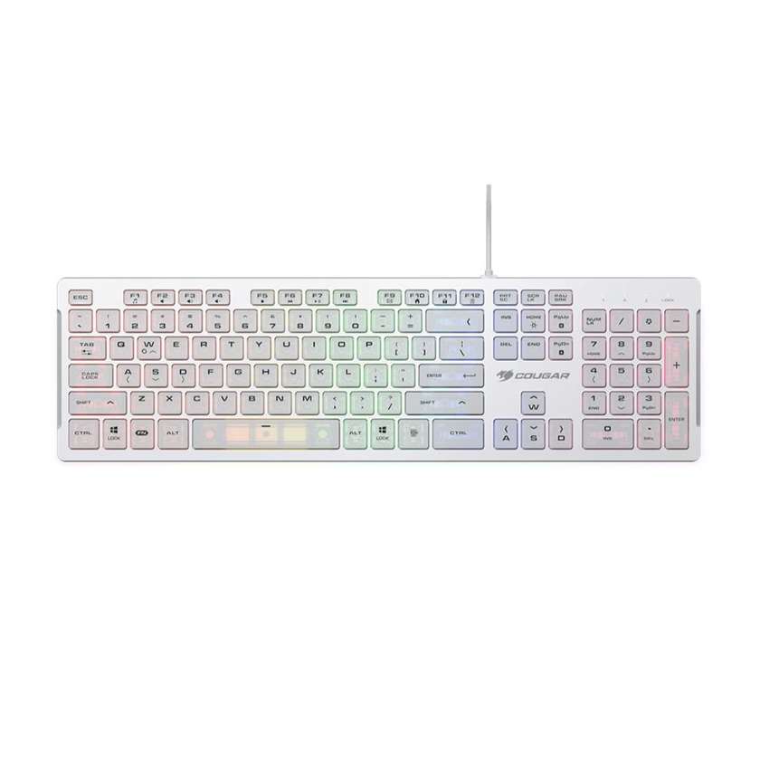 Cougar VANTAR S White Keyboard; CGR-WRXMI-VSW  (13113)
