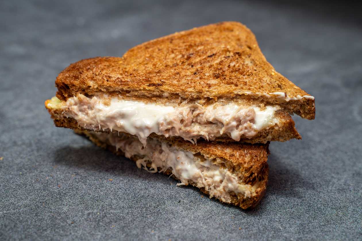 D Tuna Melt Toast