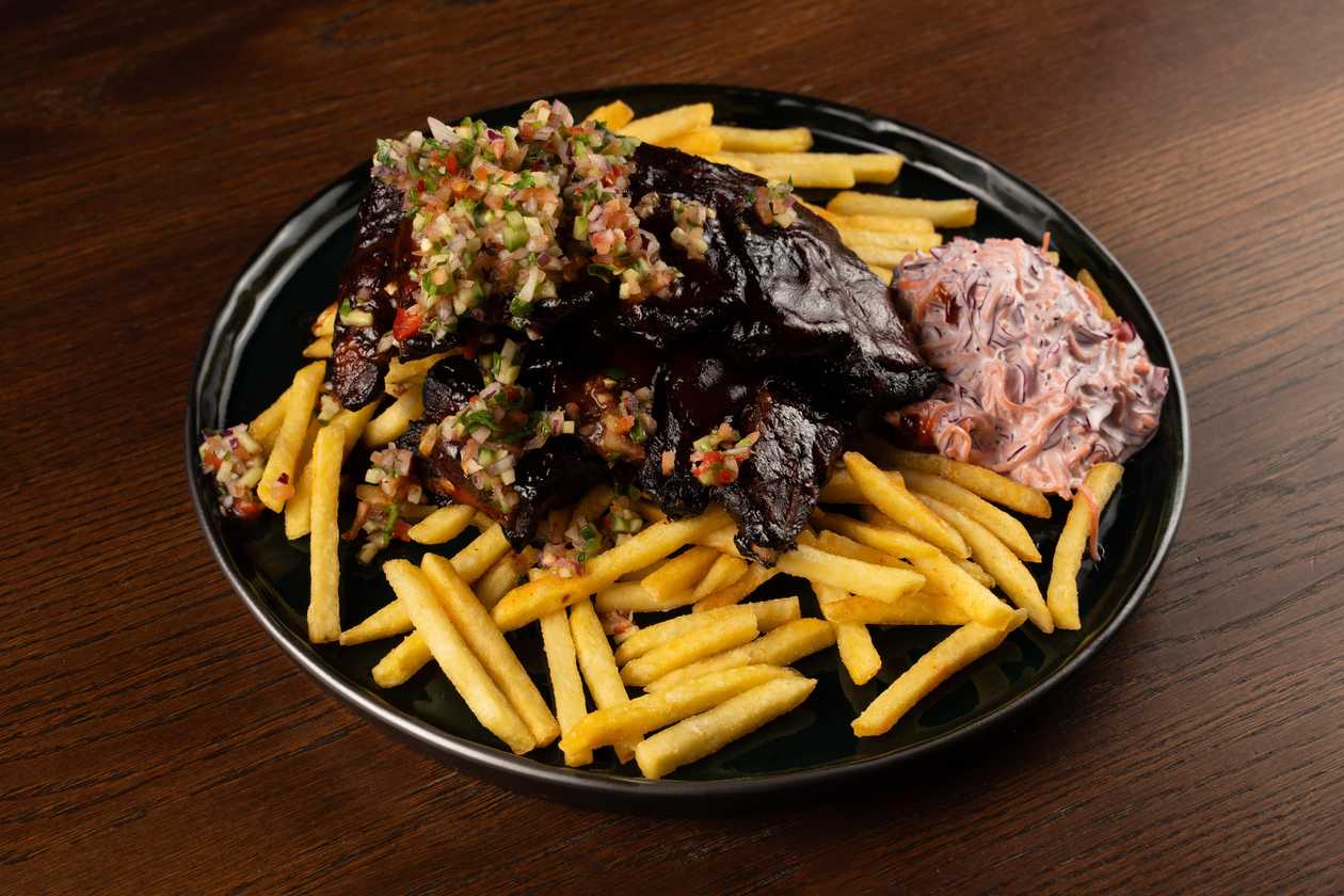BBQ pork ribs 1 kg