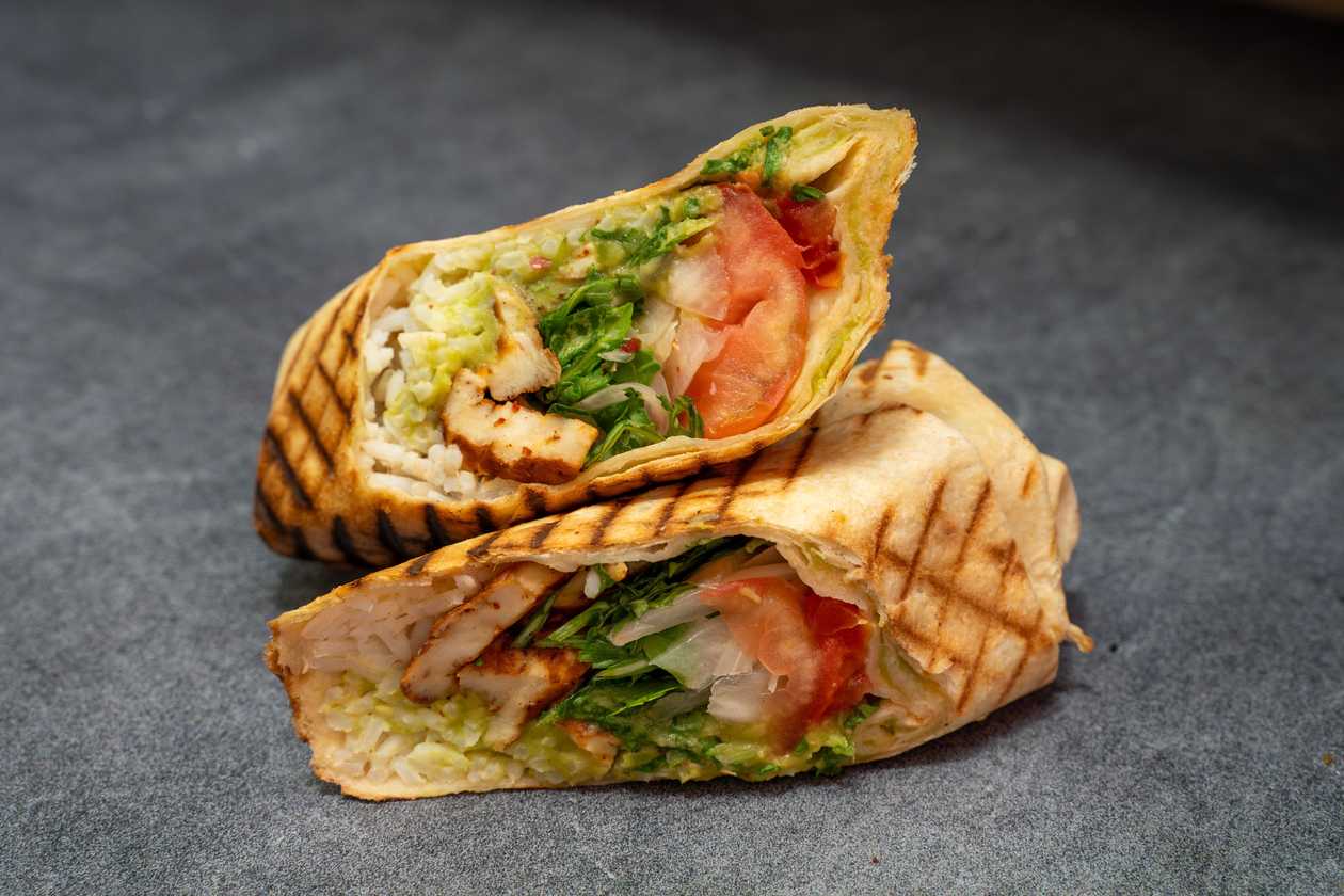 Halloumi Wrap