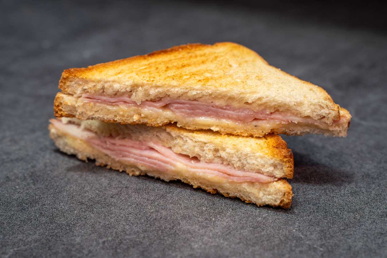 D Ham & Cheese Toast