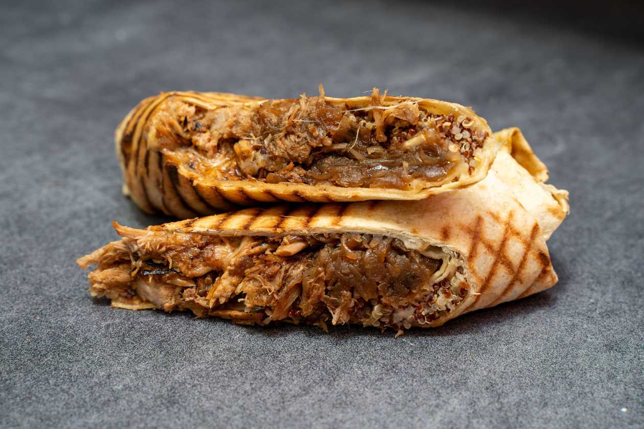 Pulled Pork Wrap