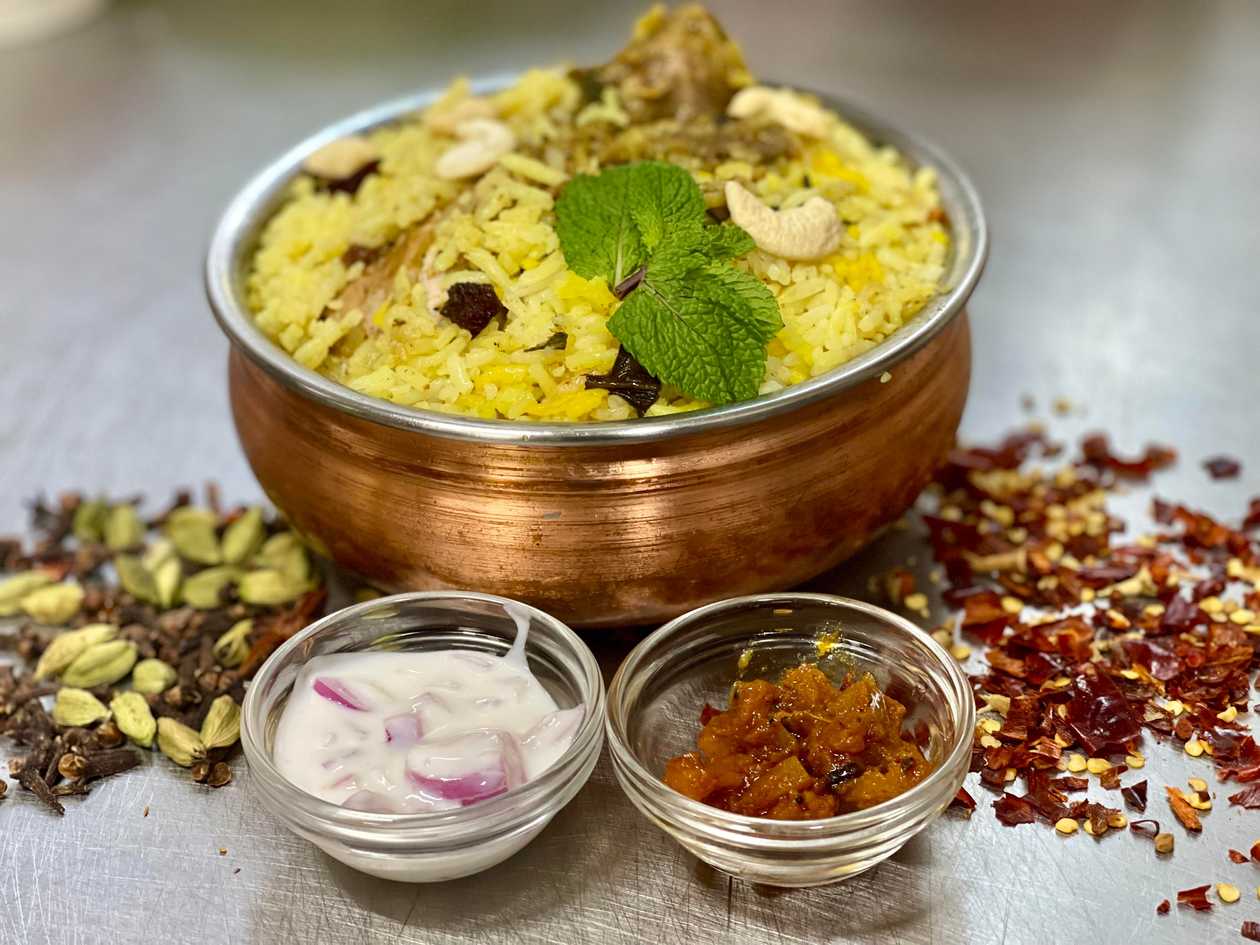 Vegetable biriyani