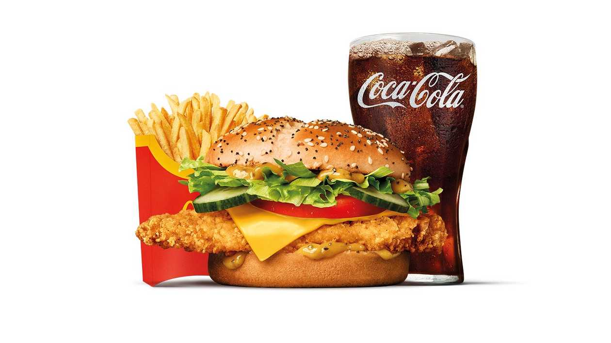 MCCRISPY DELUXE LARGE MEAL