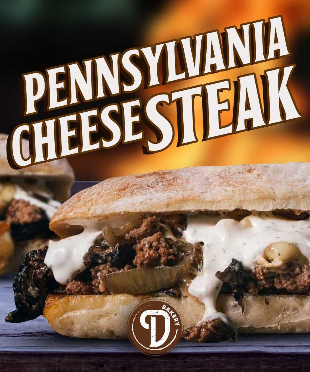 Pennsylvania Cheese Steak Ciabatta