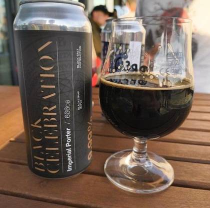 Adroit Theory - BLVCK Celebration Imperial Porter 9.9% 0.473L