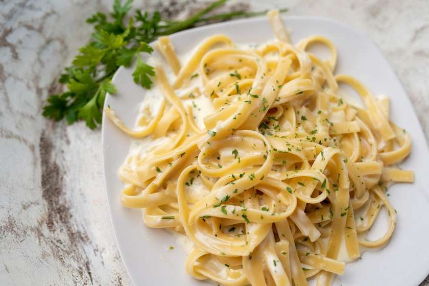Tagliatelle quattro formaggi