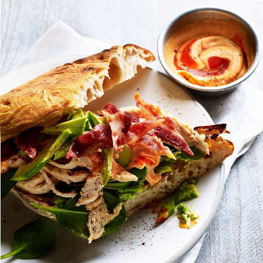 Chessy BBQ Bacon Ciabatta