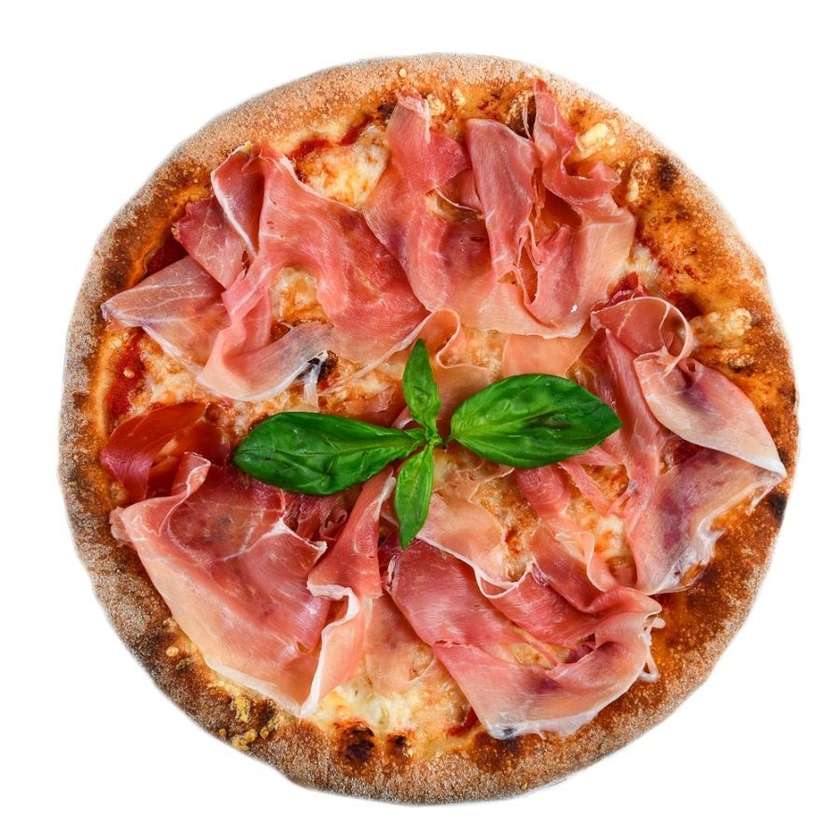 Pizza prosciutto